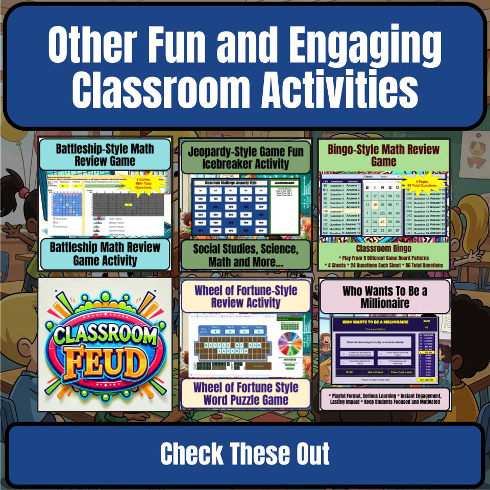 Triangular Trade Family Feud Game Social Studies Review Activity CF0215