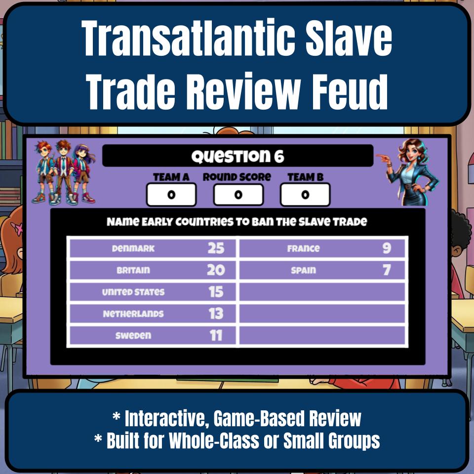 Transatlantic Slave Trade Review Feud CF0216