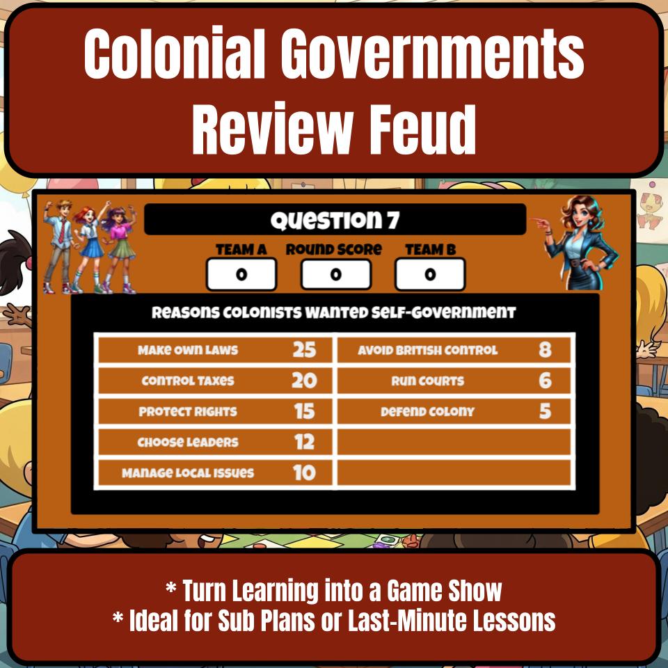 Colonial Governments Review Feud CF0219