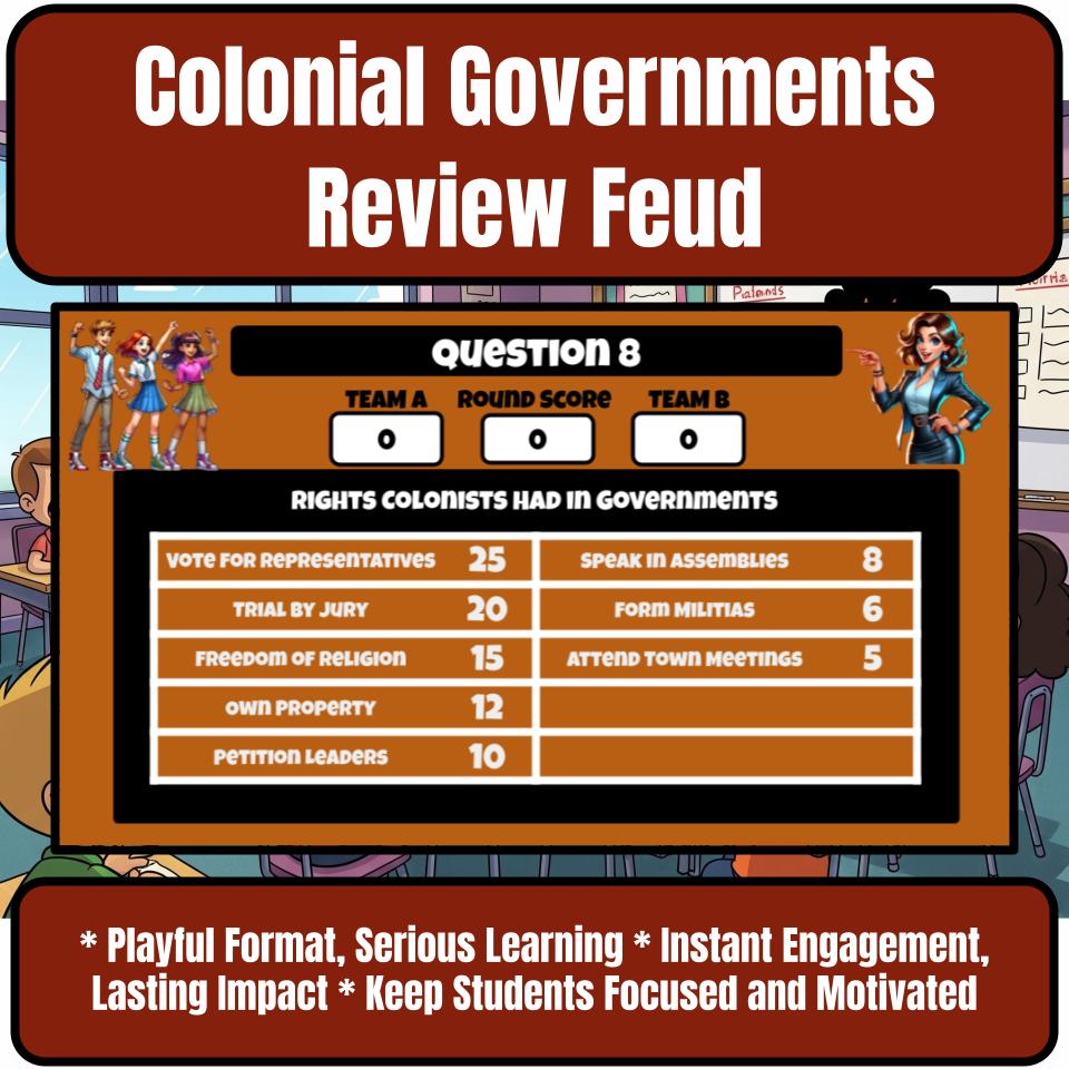 Colonial Governments Review Feud CF0219
