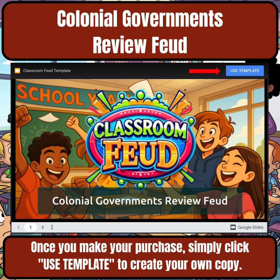 Colonial Governments Review Feud CF0219
