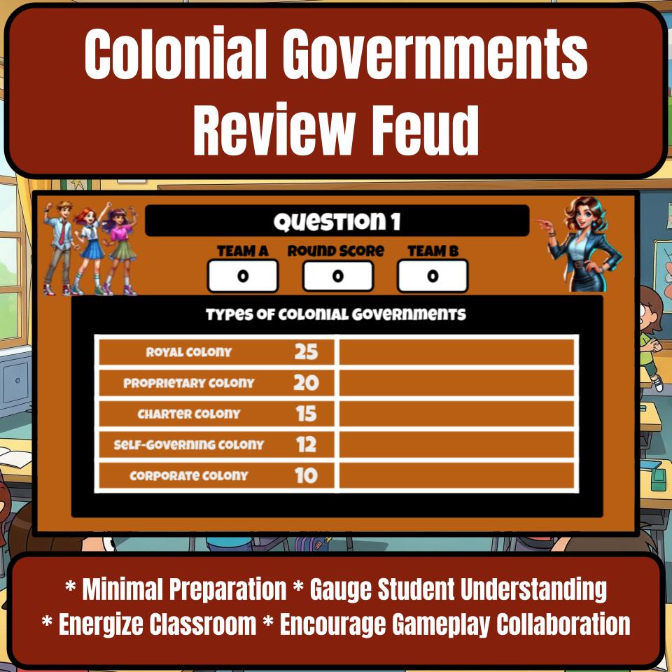 Colonial Governments Review Feud CF0219