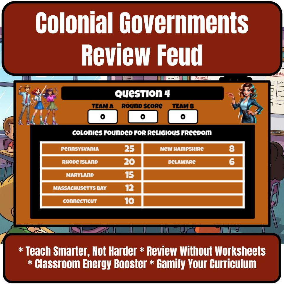 Colonial Governments Review Feud CF0219