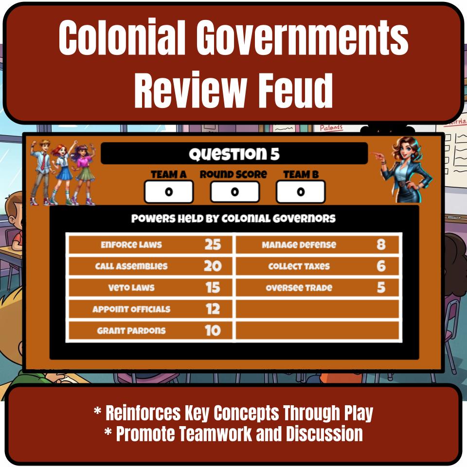 Colonial Governments Review Feud CF0219