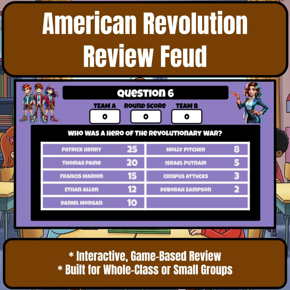 American Revolution Review Feud CF0022