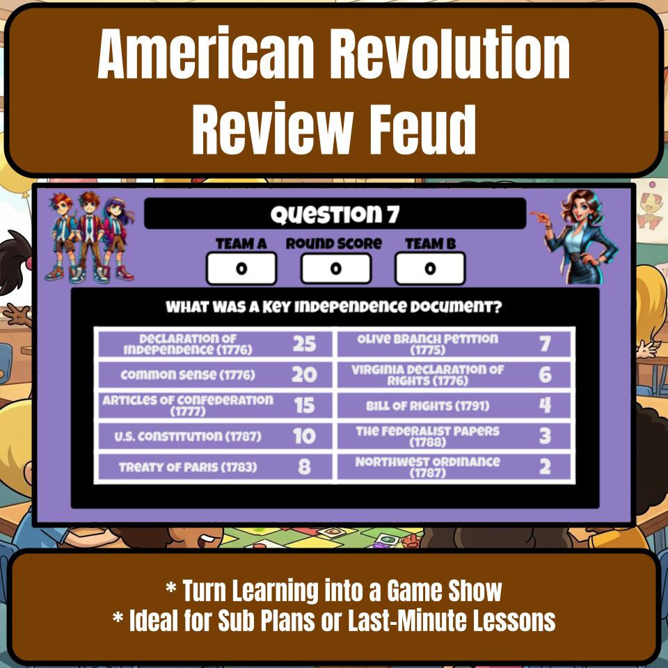 American Revolution Review Feud CF0022