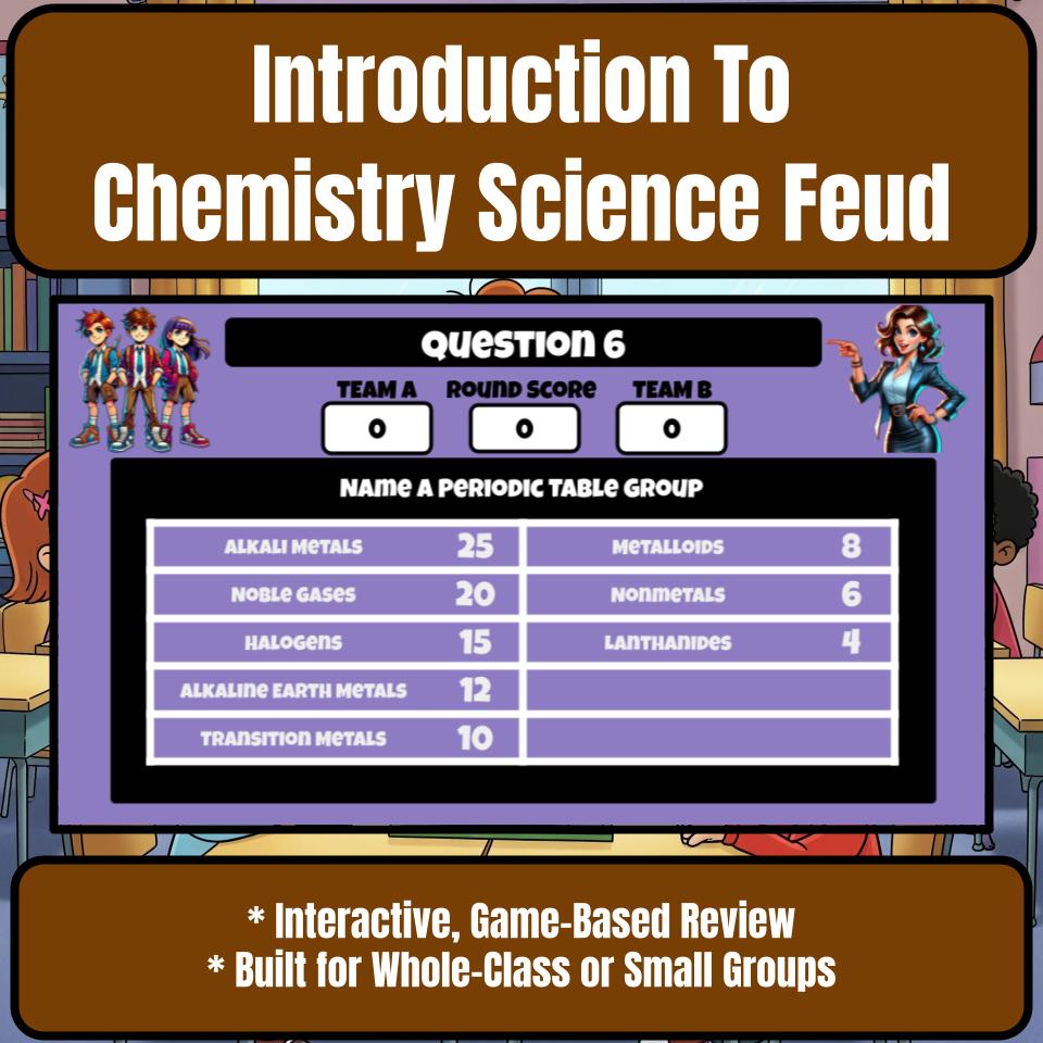 Introduction To Chemistry Science Feud Review CF0022