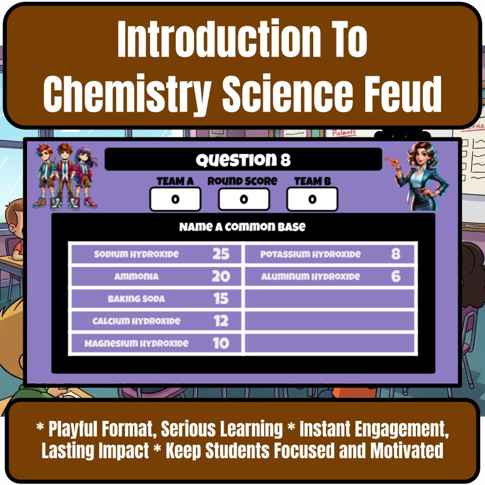Introduction To Chemistry Science Feud Review CF0022