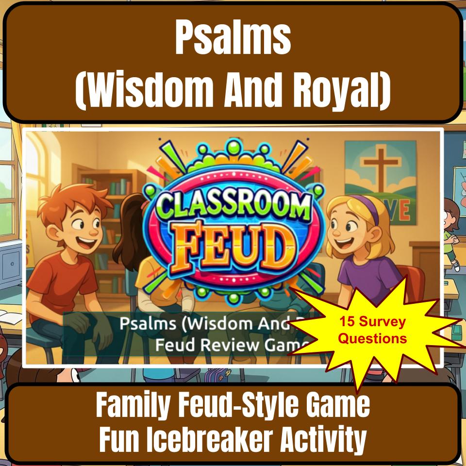 Psalms (Wisdom And Royal) Feud Review BF0022