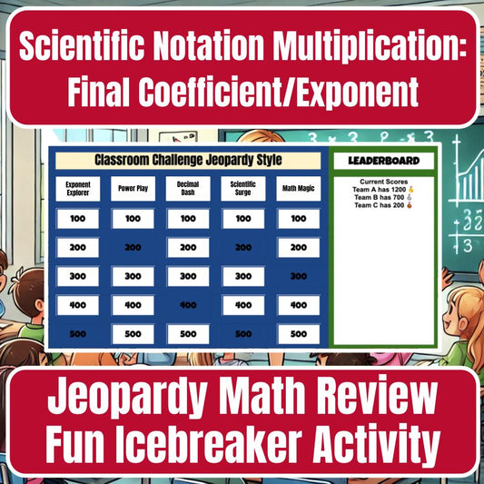Scientific Notation Multiplication: Final Coefficient/Exponent I0022