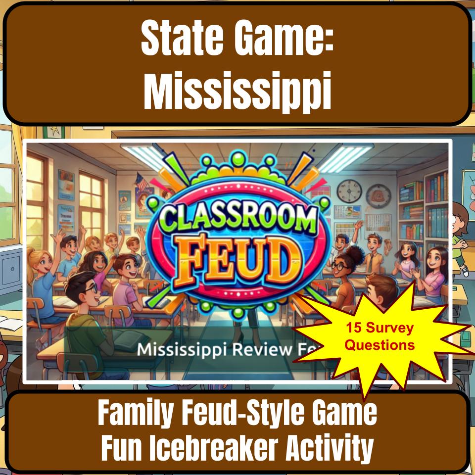 Mississippi Social Studies Family Feud Review Game CF0022
