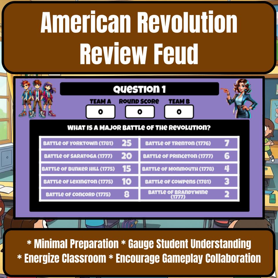 American Revolution Review Feud CF0022