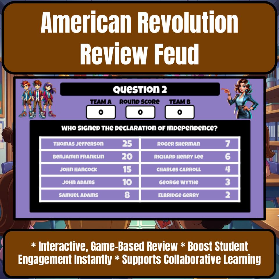 American Revolution Review Feud CF0022