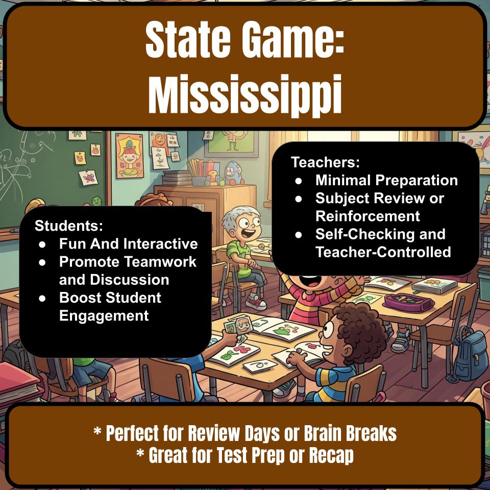 Mississippi Social Studies Family Feud Review Game CF0022