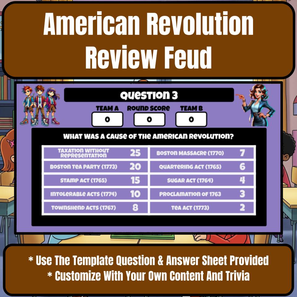 American Revolution Review Feud CF0022