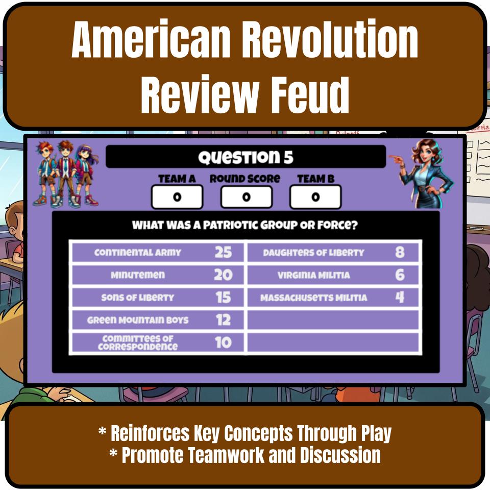 American Revolution Review Feud CF0022