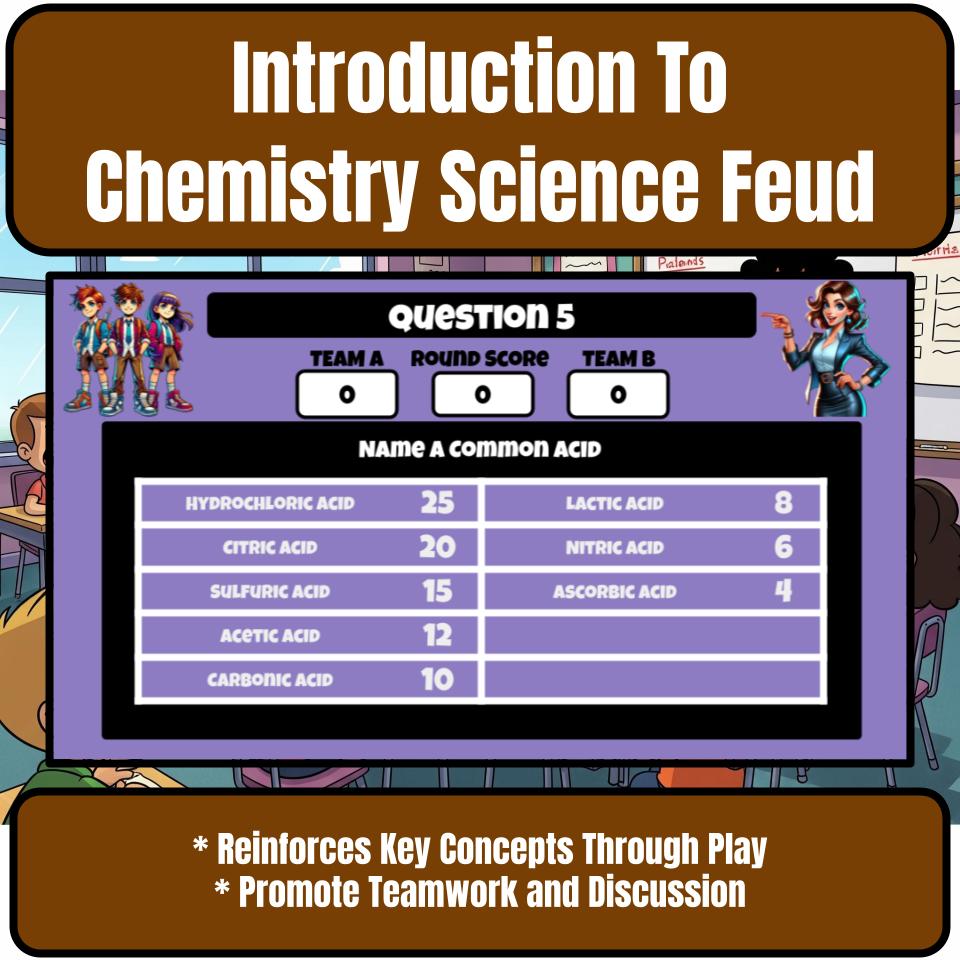 Introduction To Chemistry Science Feud Review CF0022