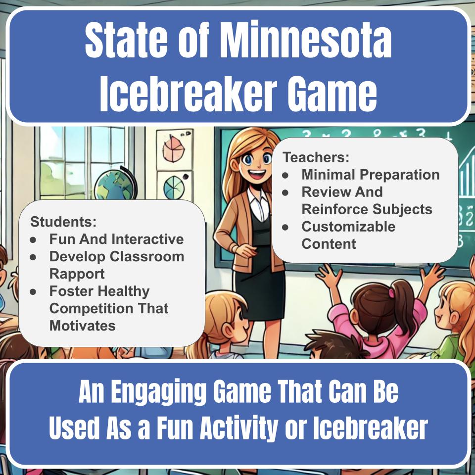 State of Minnesota Jeopardy Game I0022