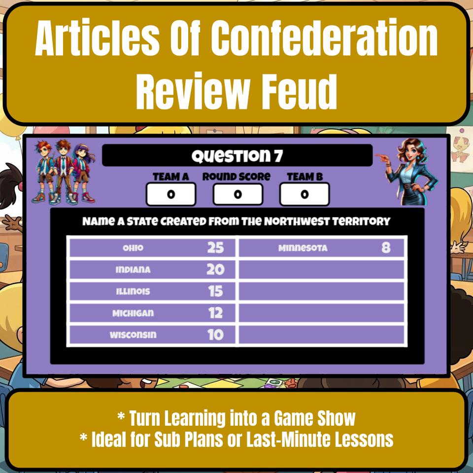 Articles Of Confederation Review Feud CF0222