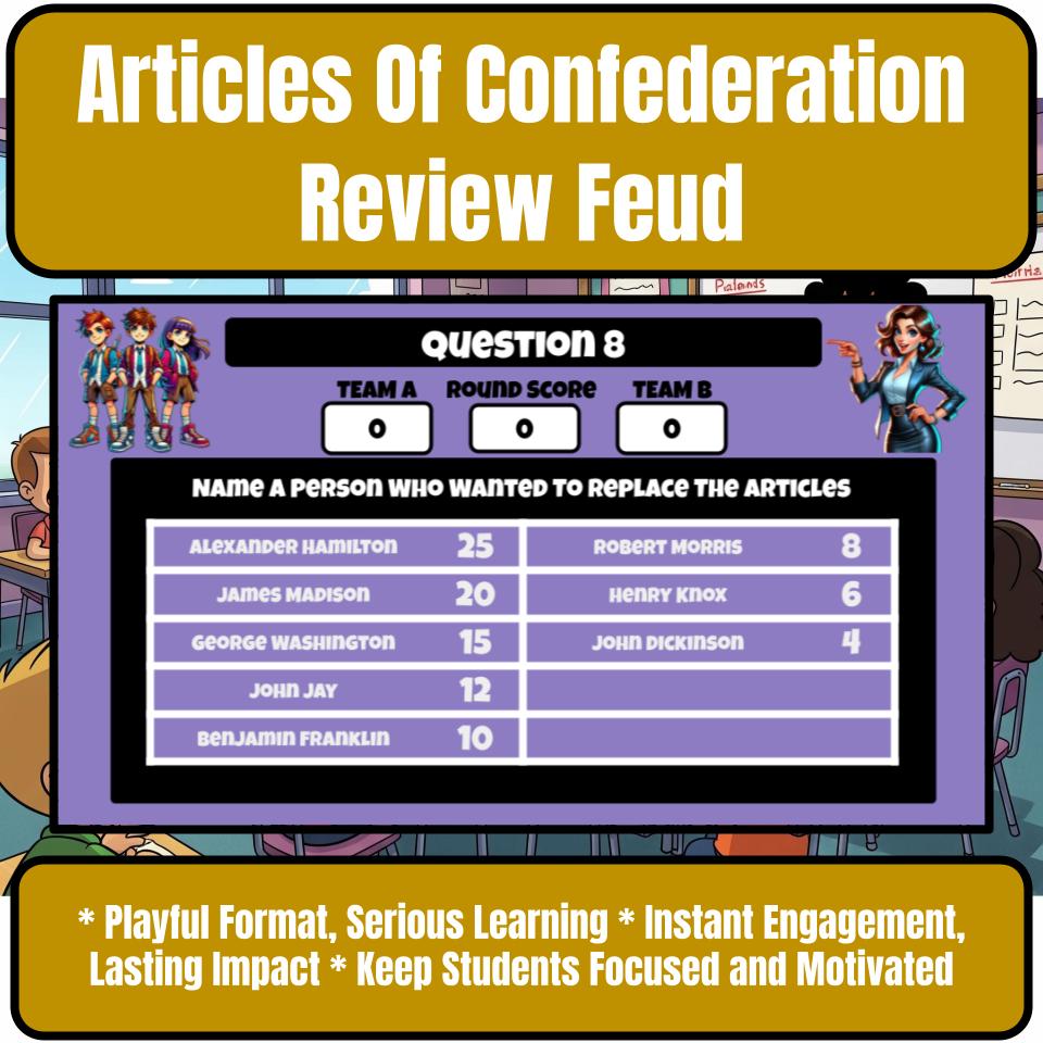 Articles Of Confederation Review Feud CF0222
