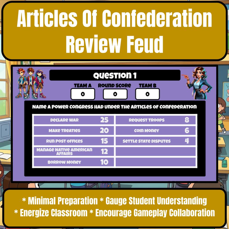 Articles Of Confederation Review Feud CF0222