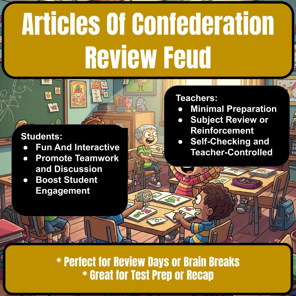 Articles Of Confederation Review Feud CF0222