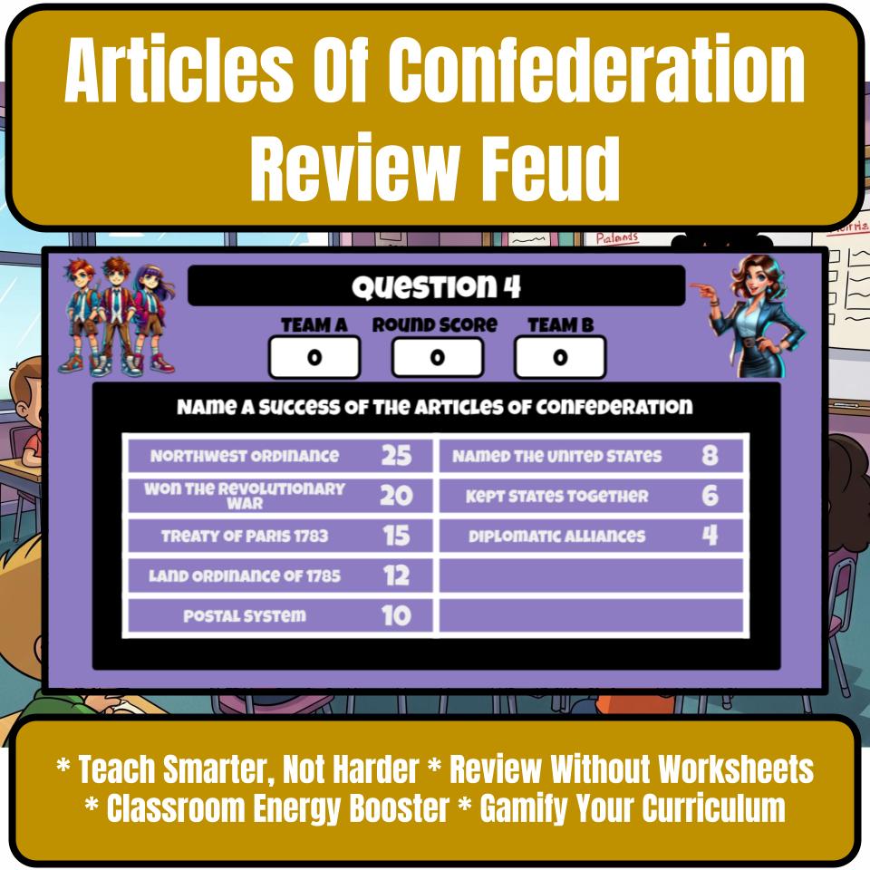 Articles Of Confederation Review Feud CF0222