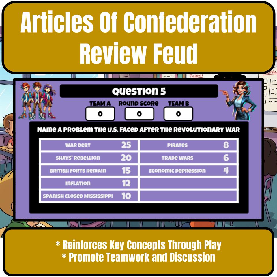 Articles Of Confederation Review Feud CF0222