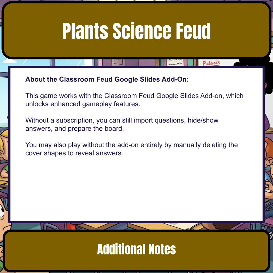 Plants Science Feud Review CF0023