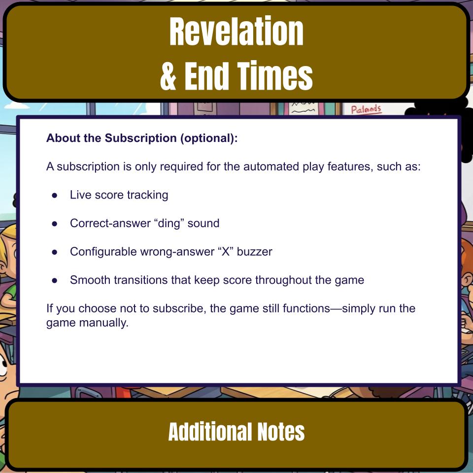 Revelation And End Times Feud Review BF0023