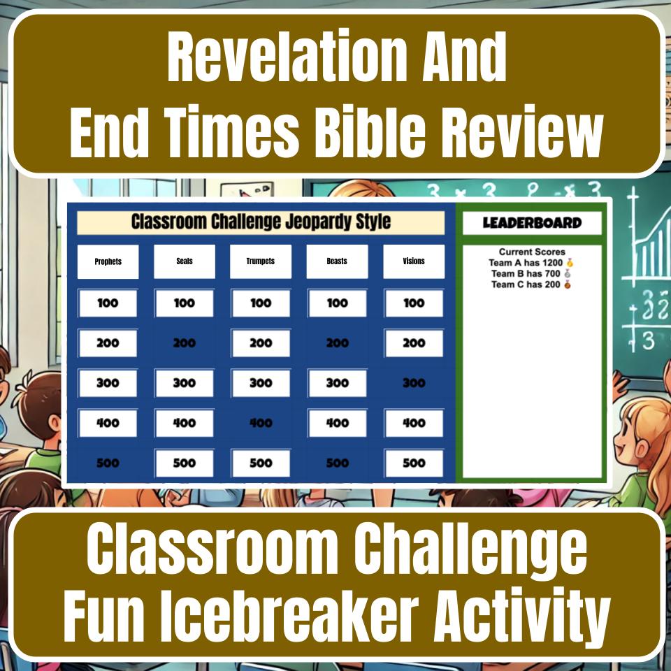 Revelation And End Times Jeopardy Bible B0023