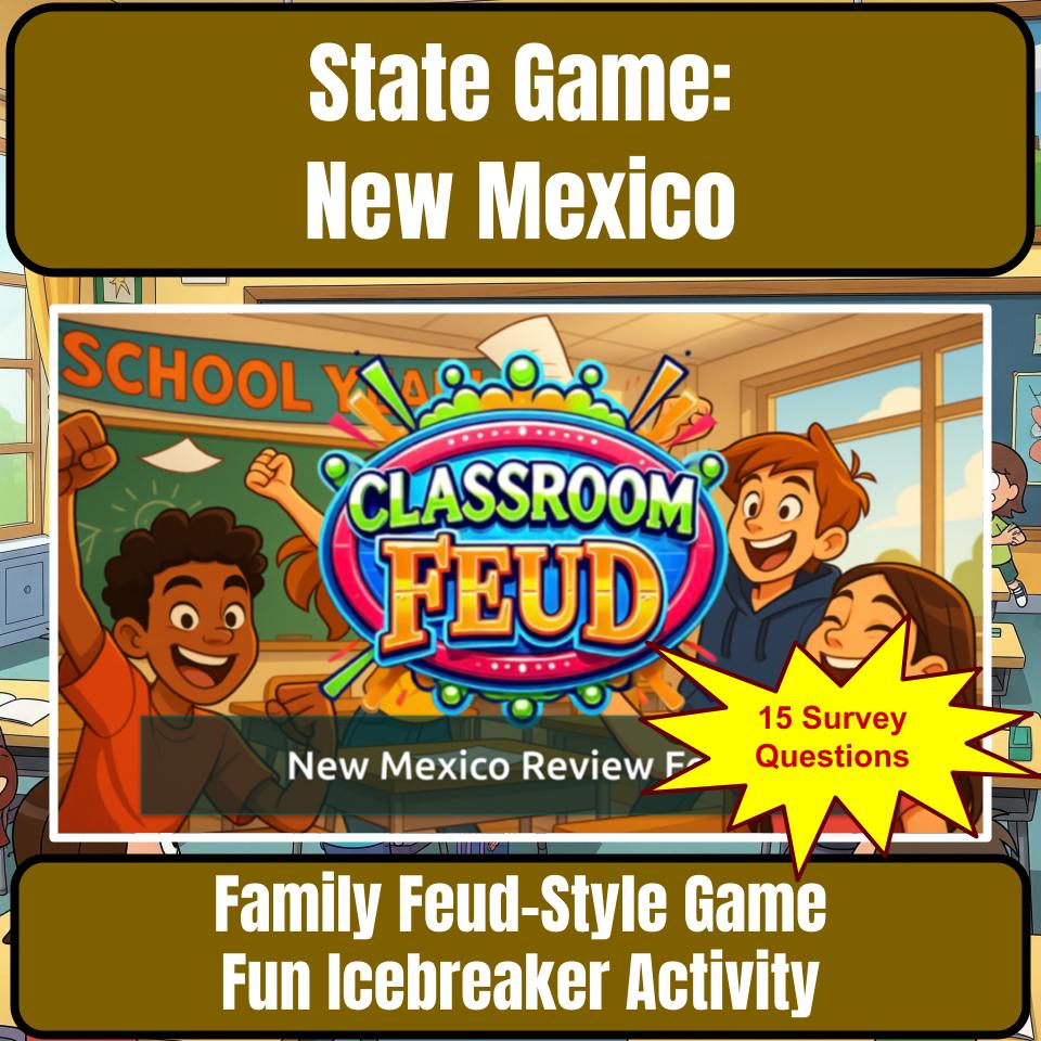New Mexico Social Studies Family Feud Review Game CF0023