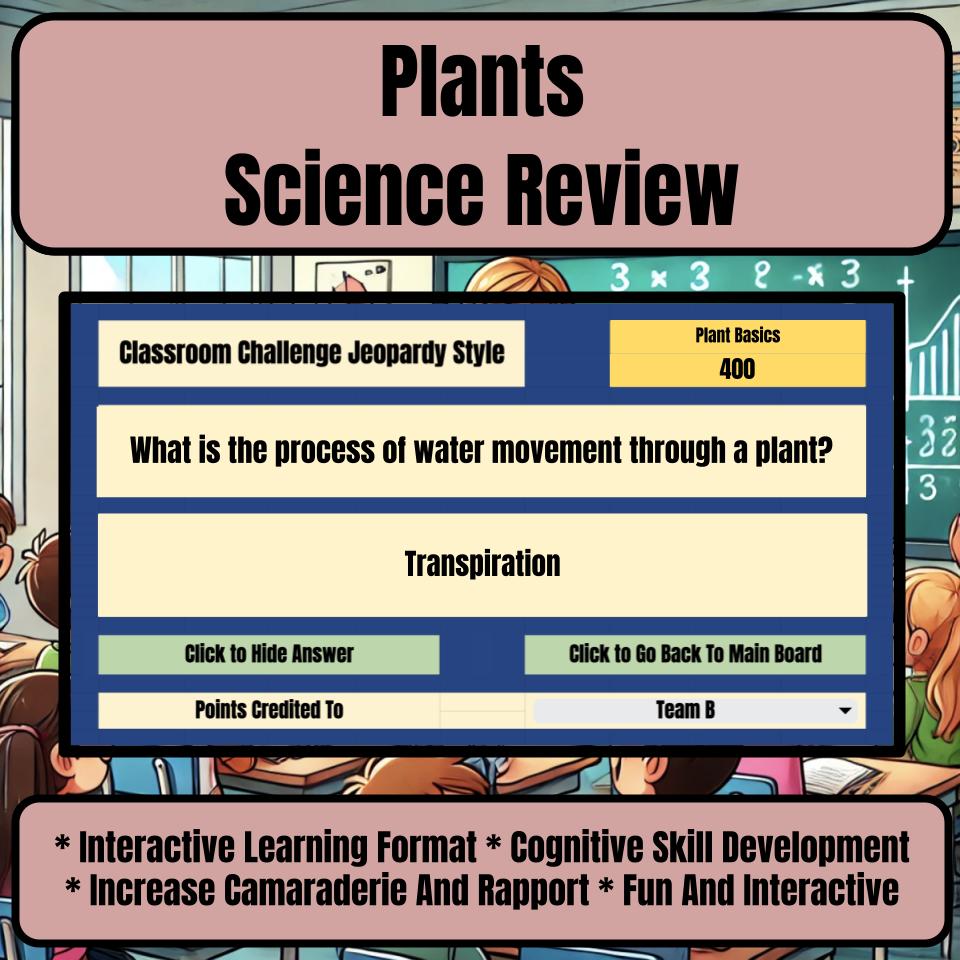 Plants Jeopardy Science Review I0023