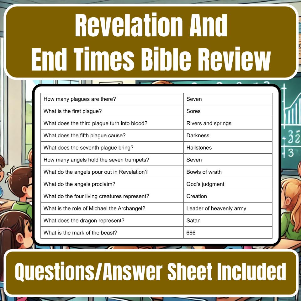 Revelation And End Times Jeopardy Bible B0023