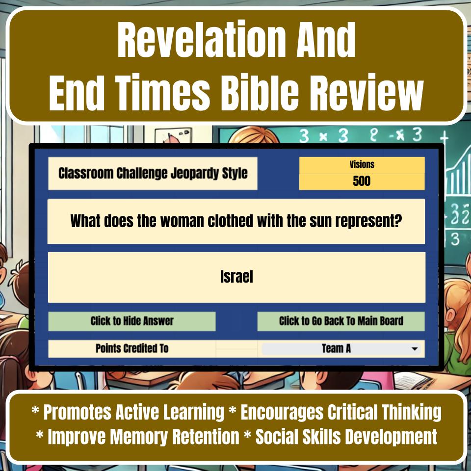 Revelation And End Times Jeopardy Bible B0023