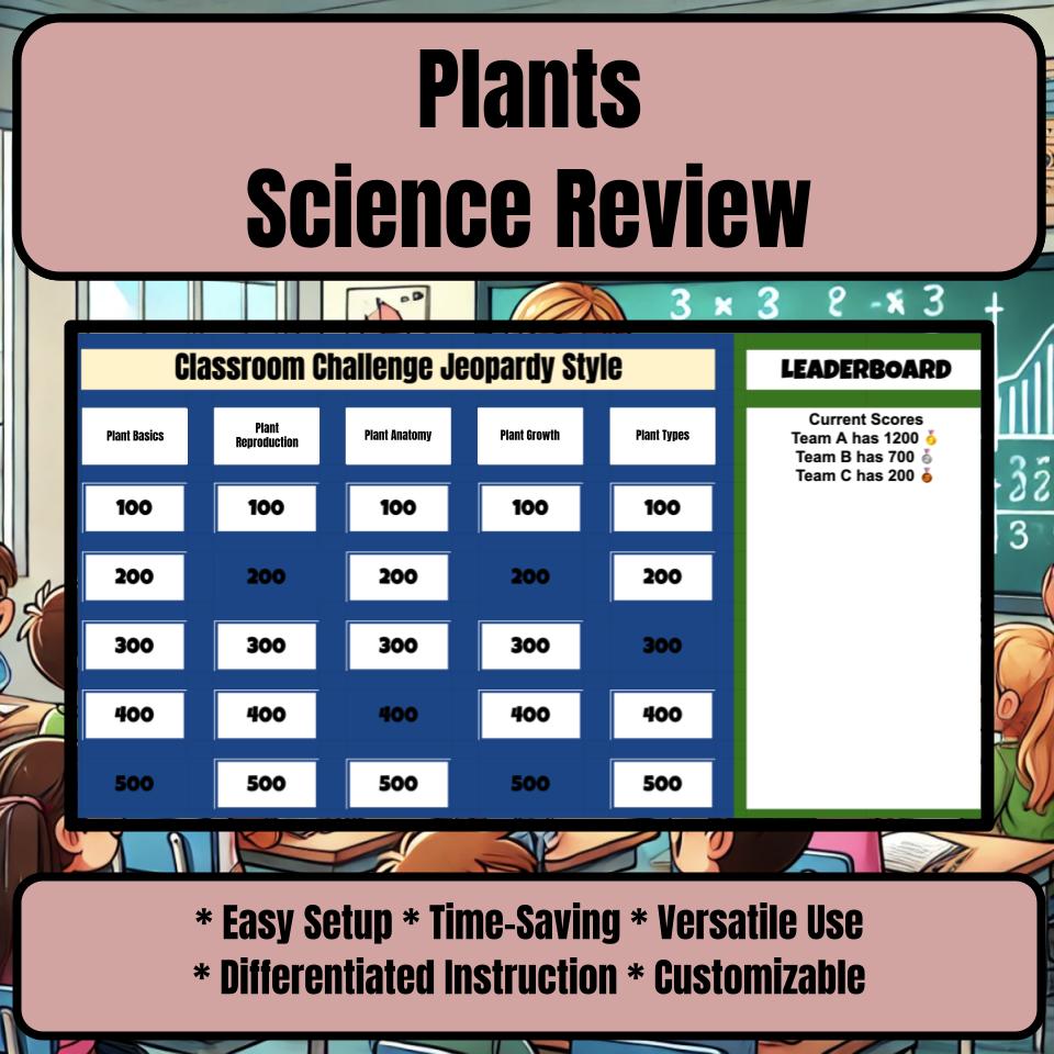Plants Jeopardy Science Review I0023