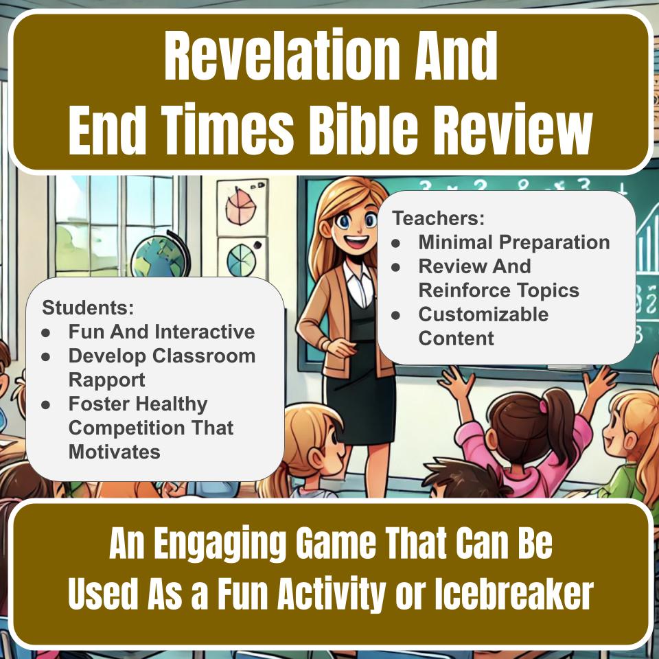 Revelation And End Times Jeopardy Bible B0023