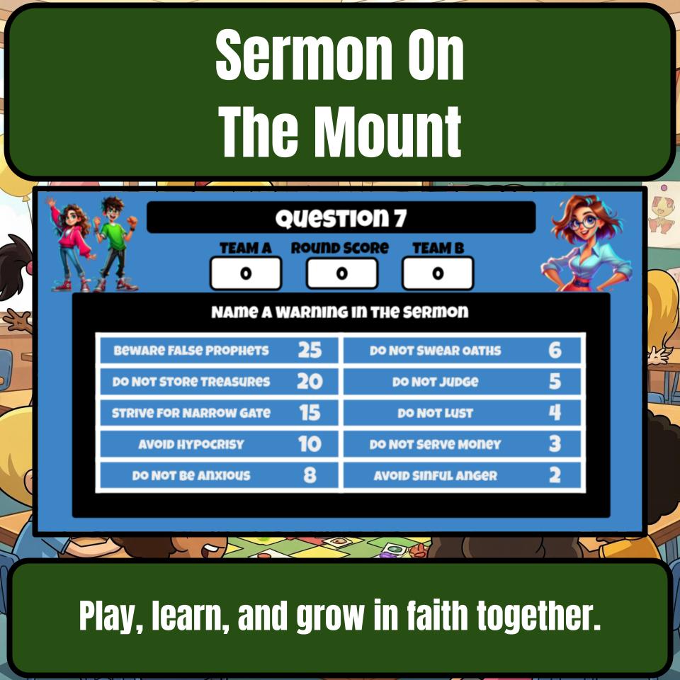 Sermon On The Mount Feud Review BF0024