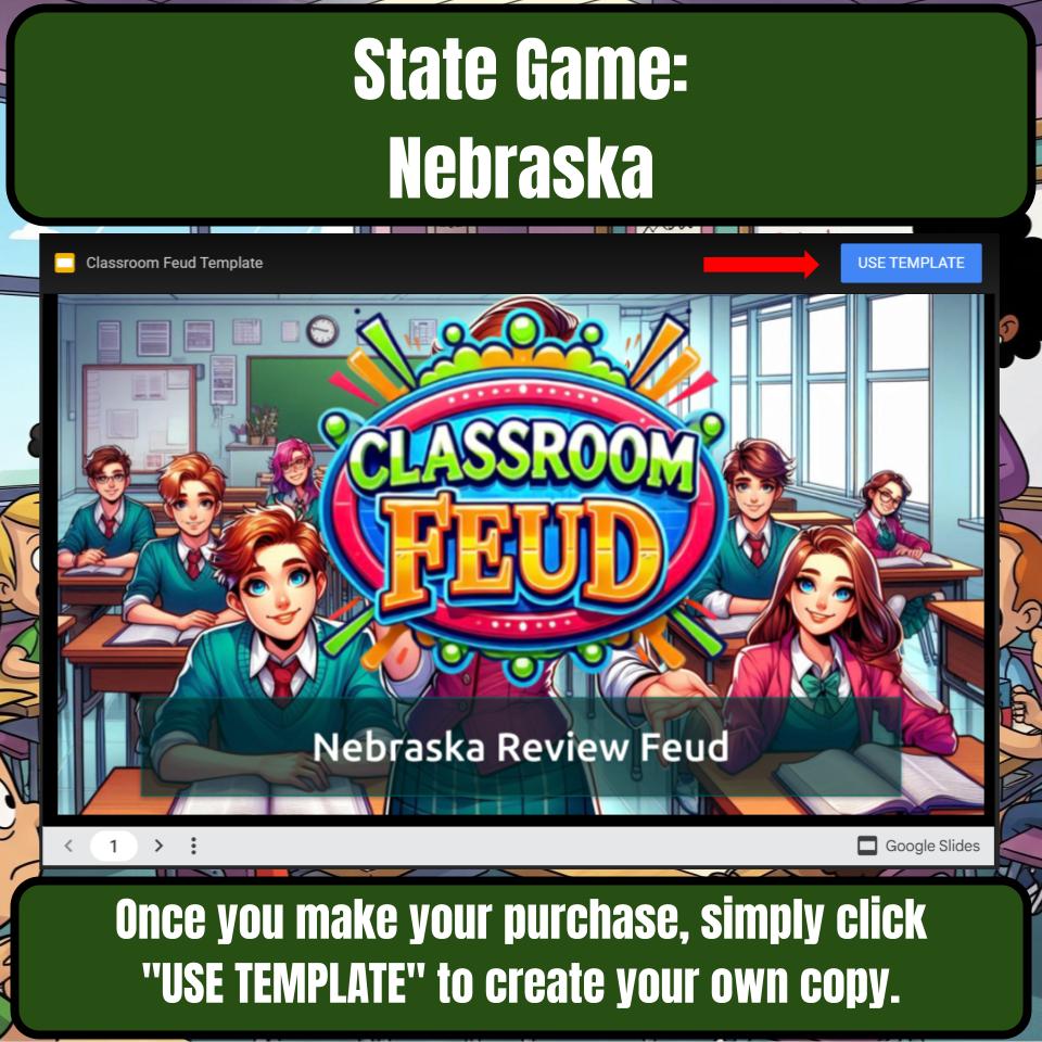 Nebraska Social Studies Family Feud Review Game CF0024