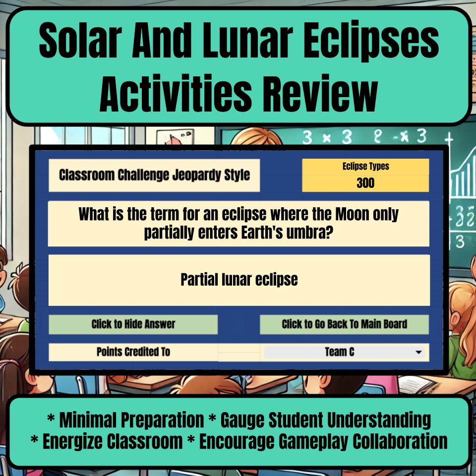 Solar And Lunar Eclipses Activities Jeopardy Science Review I0024