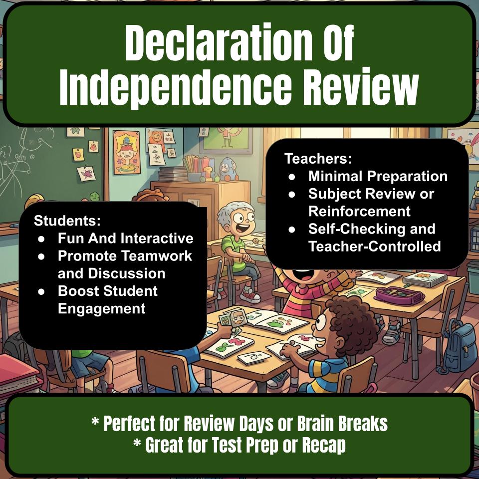 Declaration Of Independence Review Feud CF0024