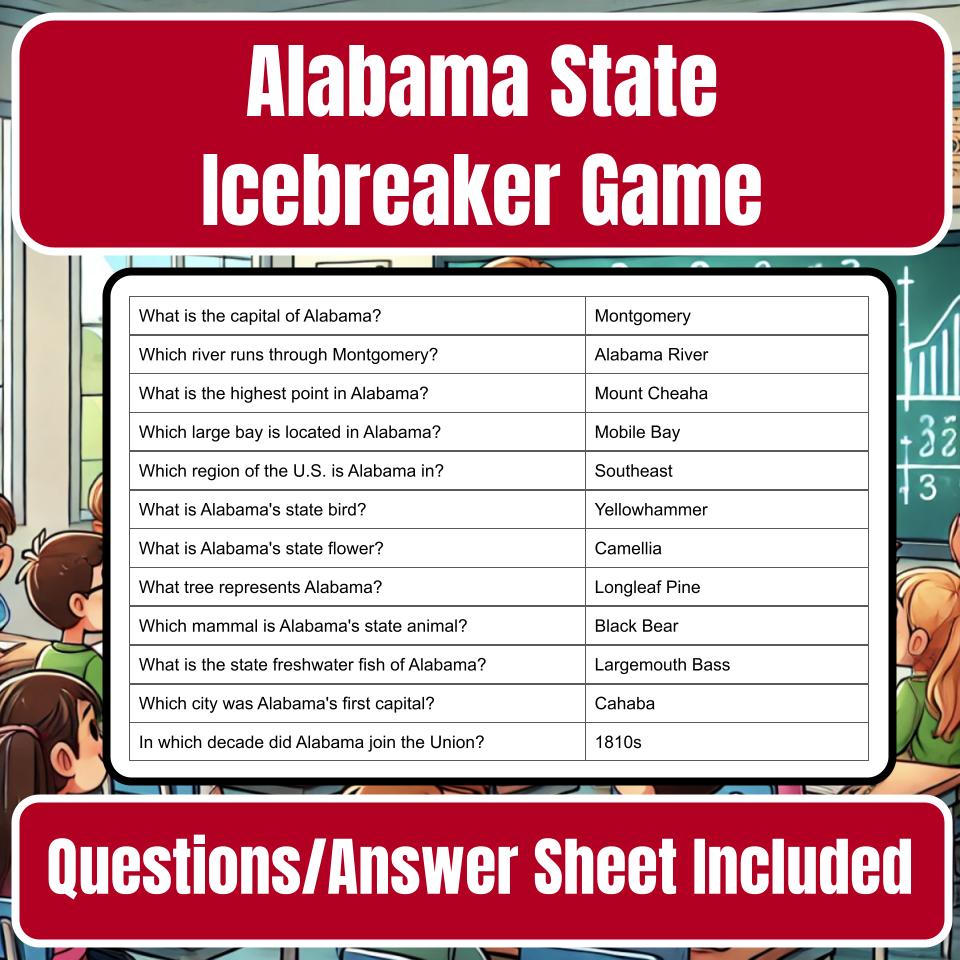 State of Alabama Jeopardy Game I0024