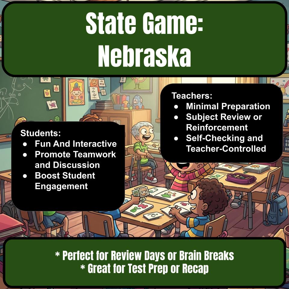 Nebraska Social Studies Family Feud Review Game CF0024