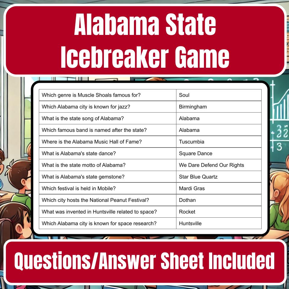 State of Alabama Jeopardy Game I0024