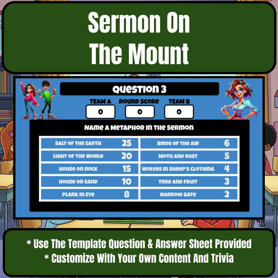 Sermon On The Mount Feud Review BF0024