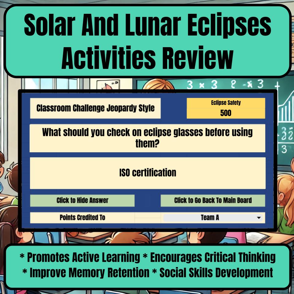 Solar And Lunar Eclipses Activities Jeopardy Science Review I0024
