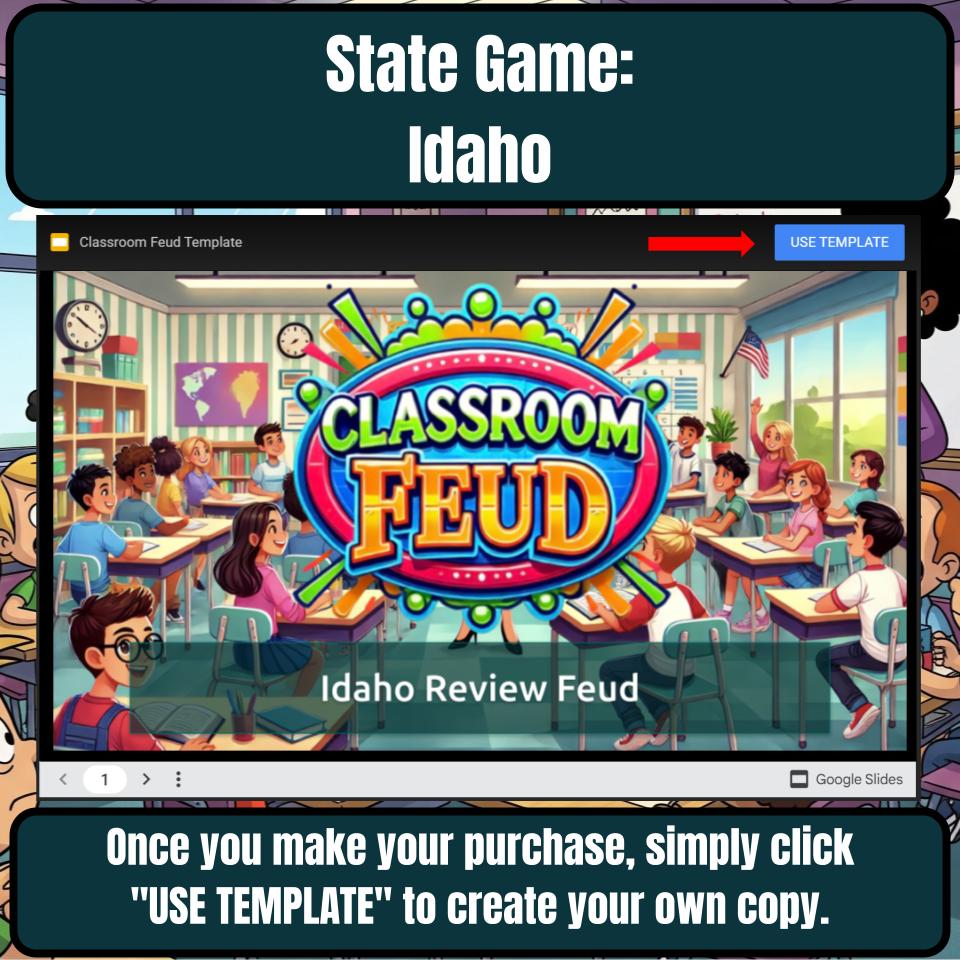 Idaho Social Studies Family Feud Review Game CF0025
