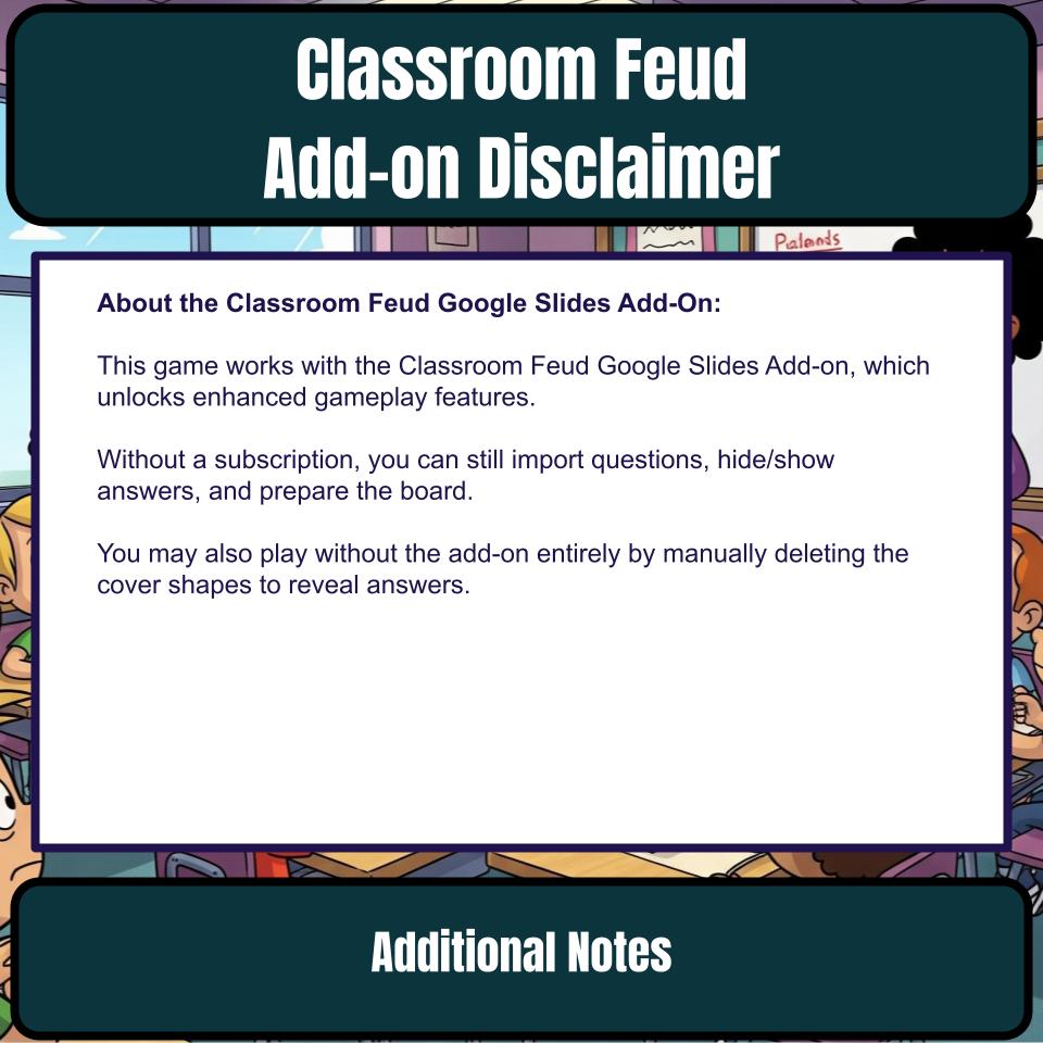 United States Constitution Review Feud CF0025