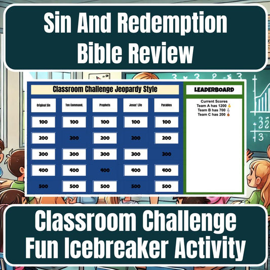 Sin And Redemption Jeopardy Bible B0025