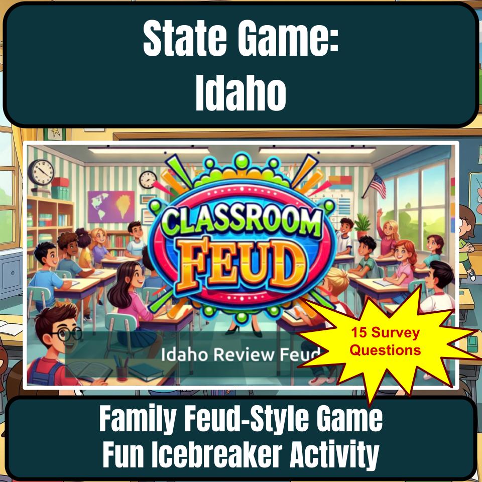 Idaho Social Studies Family Feud Review Game CF0025